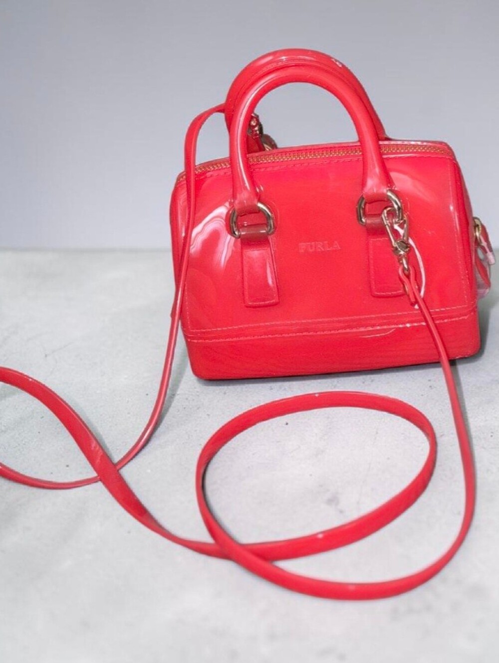 Jelly mini Boston bag